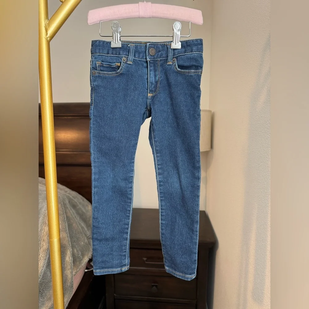 GAP Stretch Super Skinny Dark Blue Jeans - Size 5